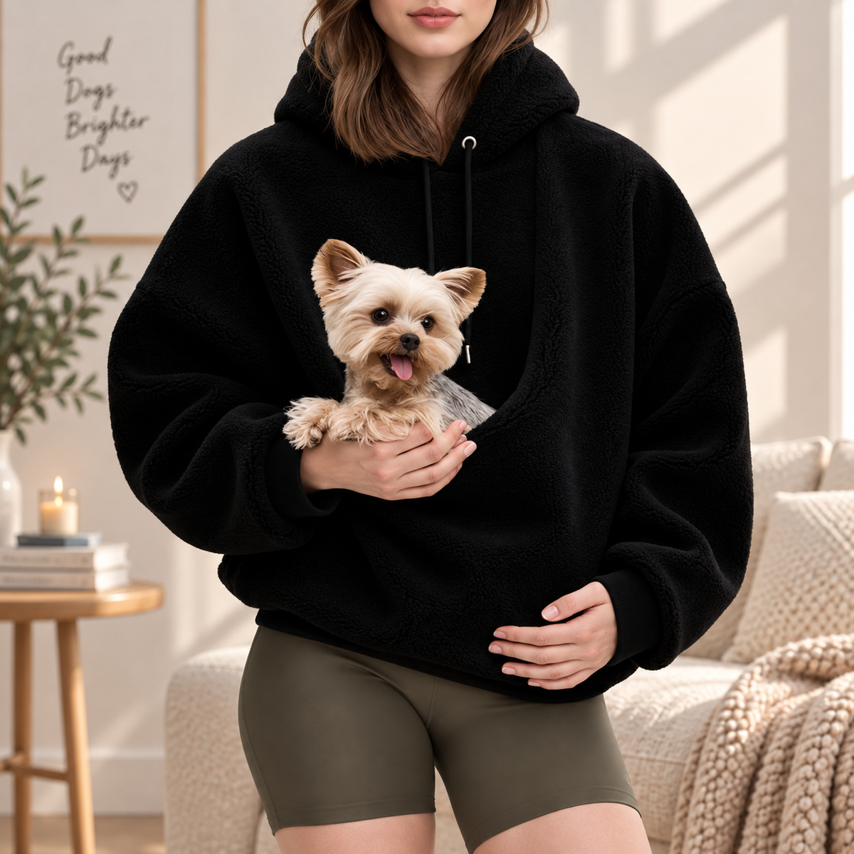 PawNest™ Cozy Carry Hoodie